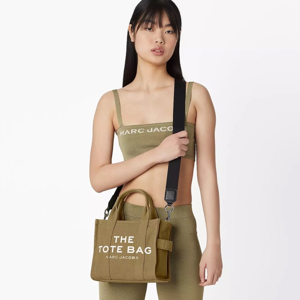 Marc Jacobs The Small Tote Bag in Slate Green